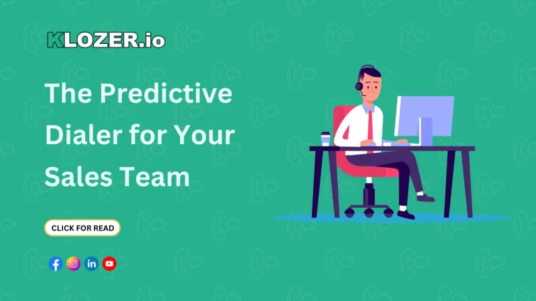 The Predictive Dialer for Your Sales Team