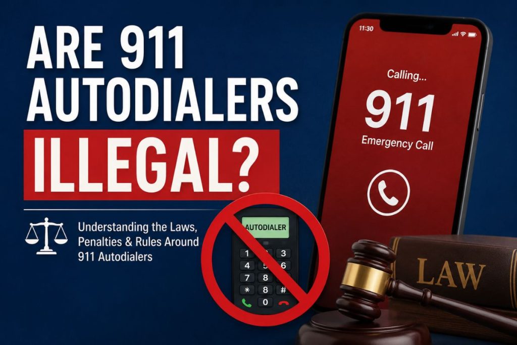 Are 911 Autodialers Illegal