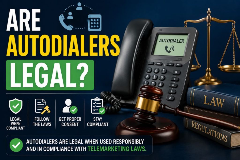 Are Autodialers Legal