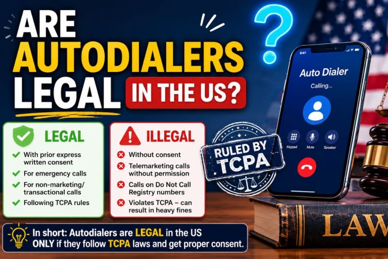 Are Autodialers Legal in the US