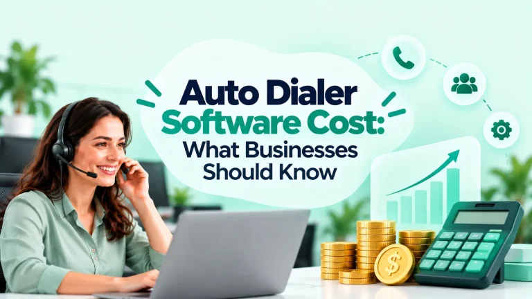 Auto dialer software cost factors explained - Klozer blog banner
