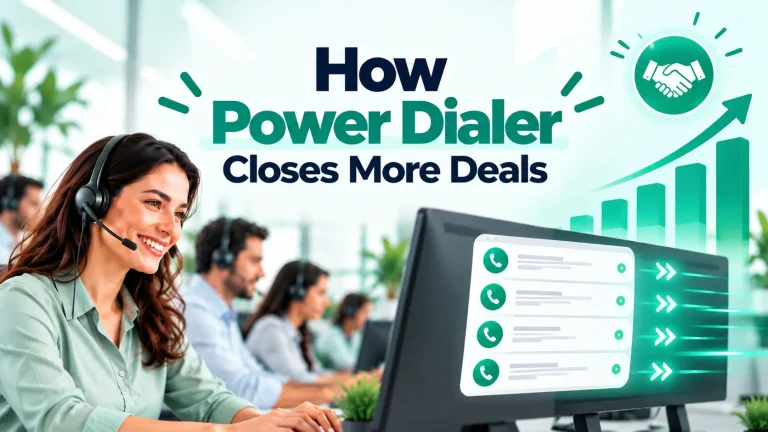 How a power dialer closes more deals - Klozer blog banner